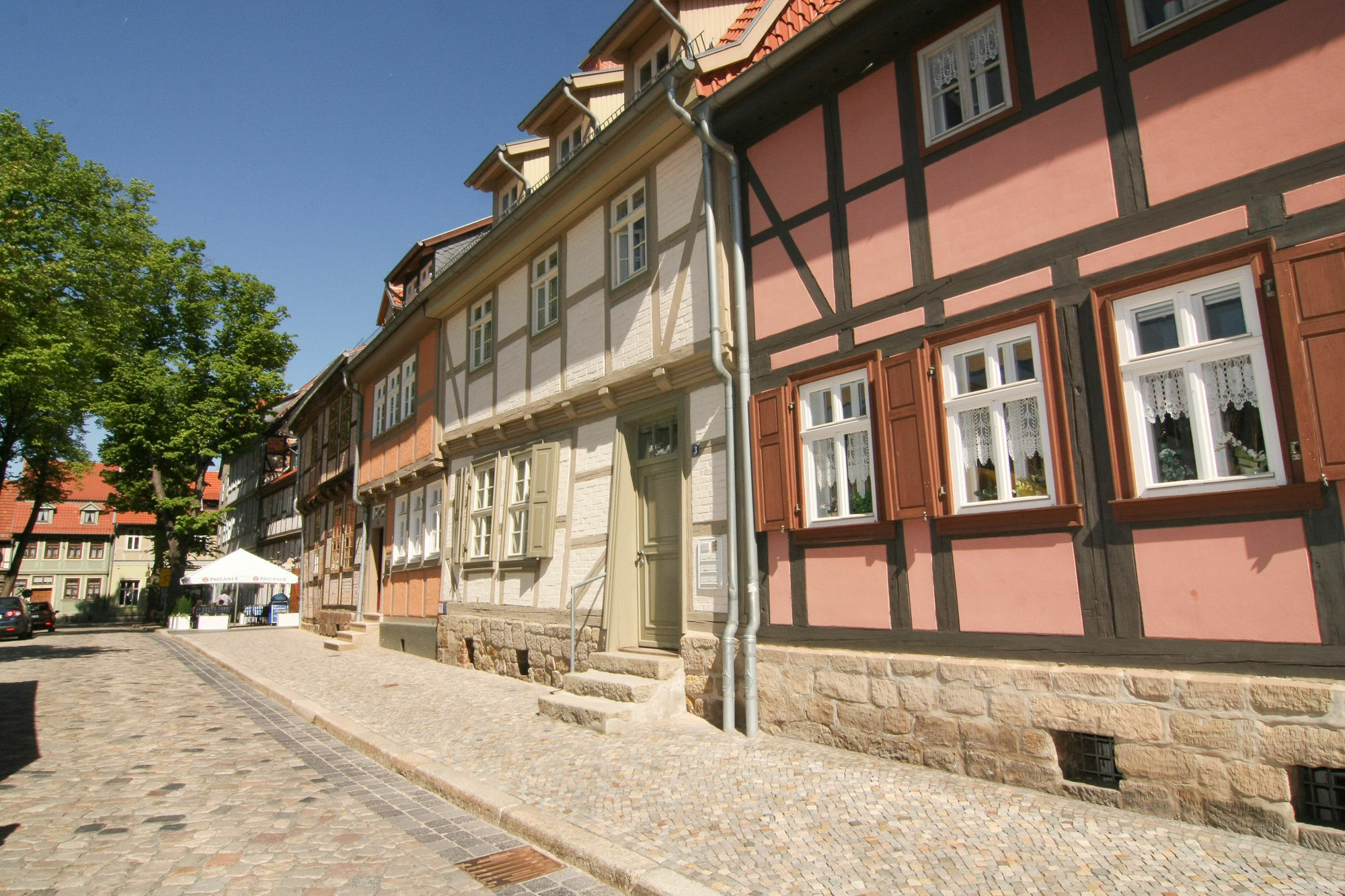 Urlaub Im Fachwerk - Klink Lejlighed Quedlinburg Eksteriør billede